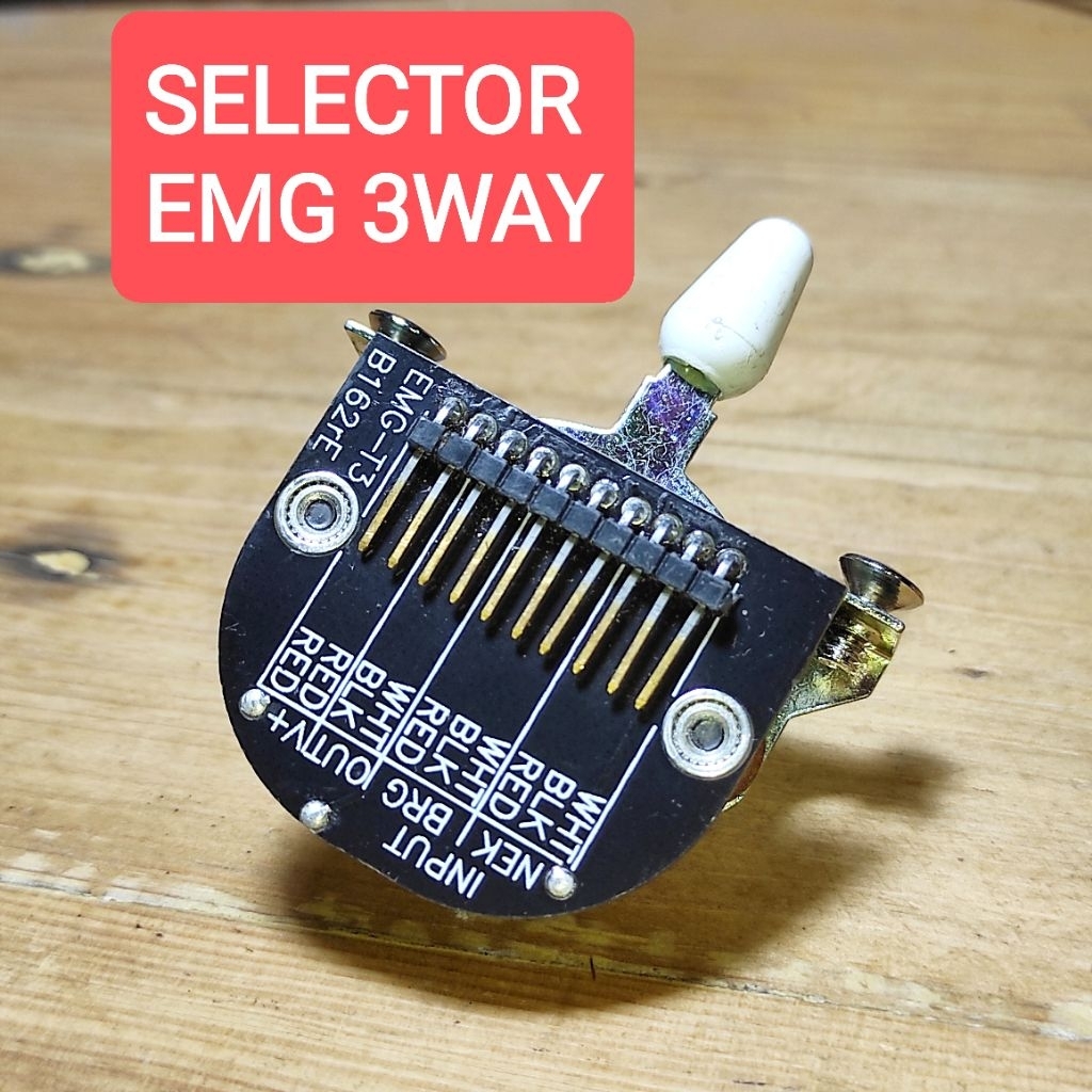 EMG T3 SELECTOR SWITCH Guitar 3WAY ของแท้ 3 POS 3 ตําแหน่ง | Shopee ...