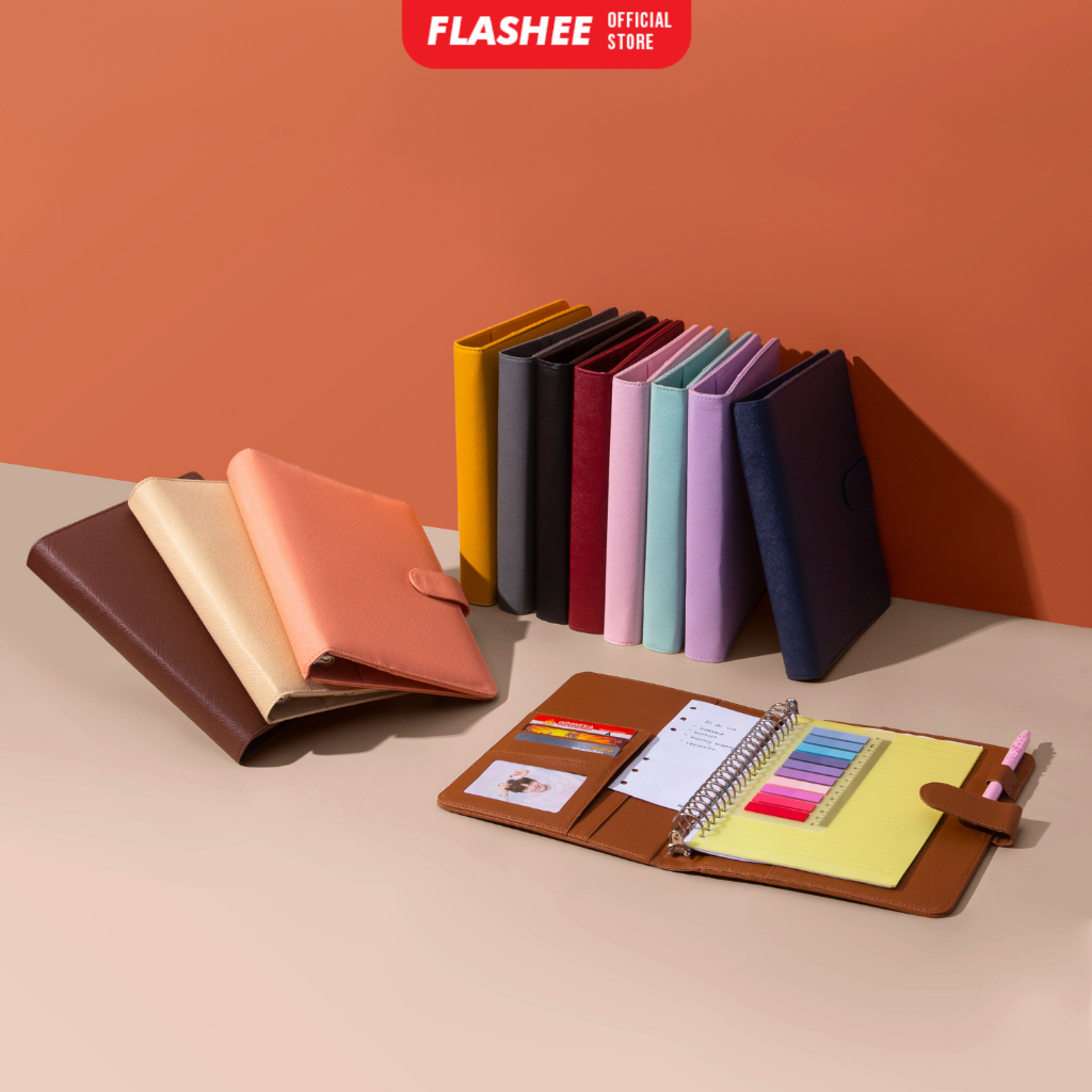 Flashee Exclusive Plain Binder A5 20 Ring Levi Binder A5 คุณภาพพิเศษ ...
