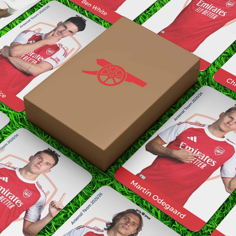 Arsenal Photocard 2025/26 20 ชิ้น - เครื่องเล่นเกมฟุตบอลที่สมบูรณ์และ ...