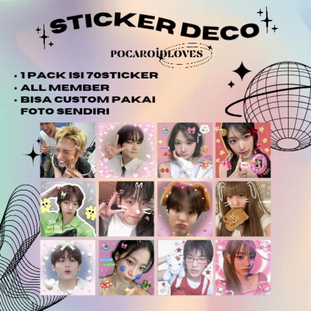 [70 ชิ้น]READ DESC PT.1 CUSTOM KPOP DECO STICKER / KPOP MAIL STICKER ...