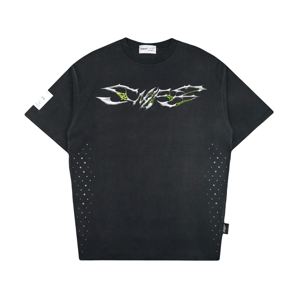 เสื้อยืด Snifr Enc Mosscrhome Black Cotton 100% | Shopee Thailand