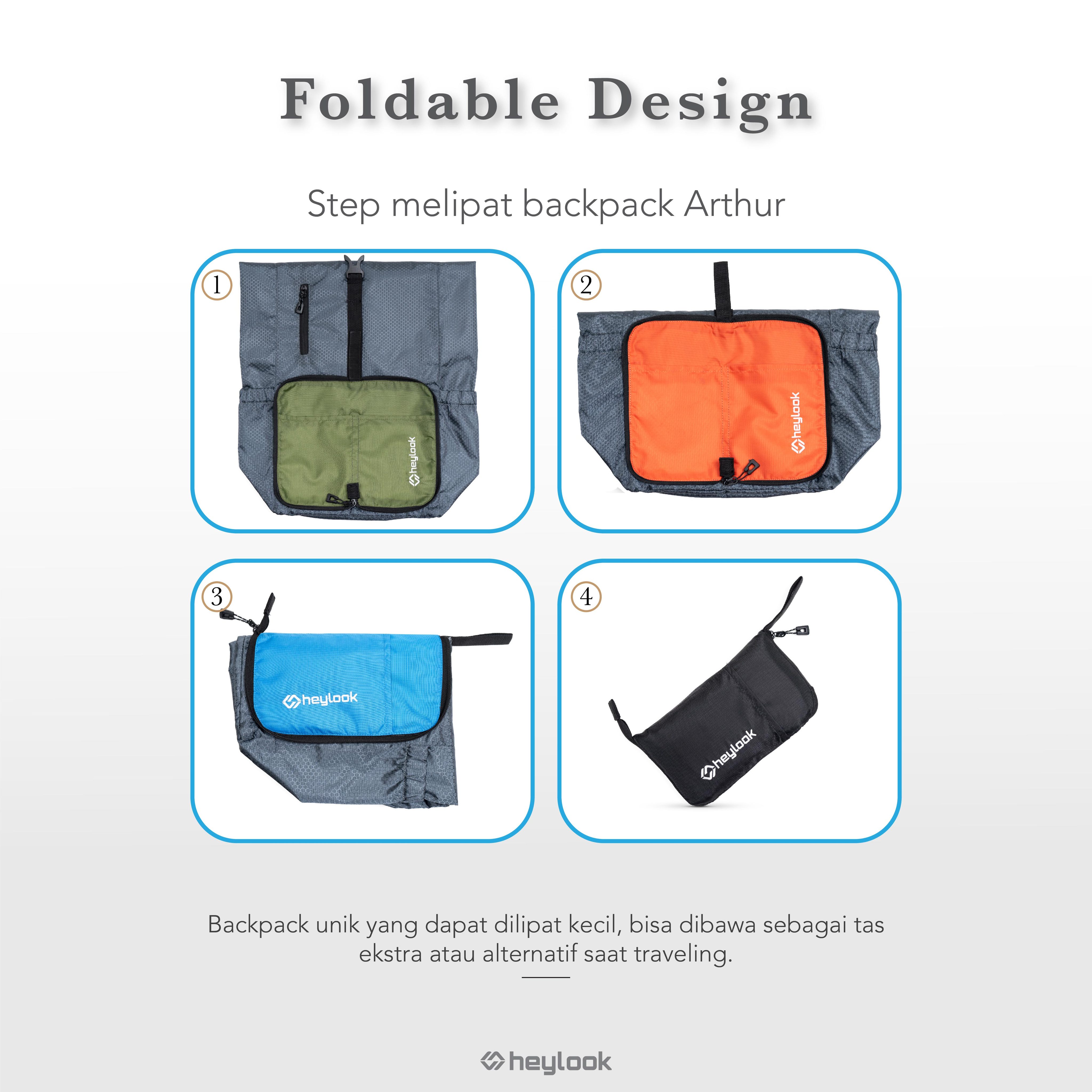 Heylook Official - ARTHUR Outdoor Backpack Folding Bag Traveling ...