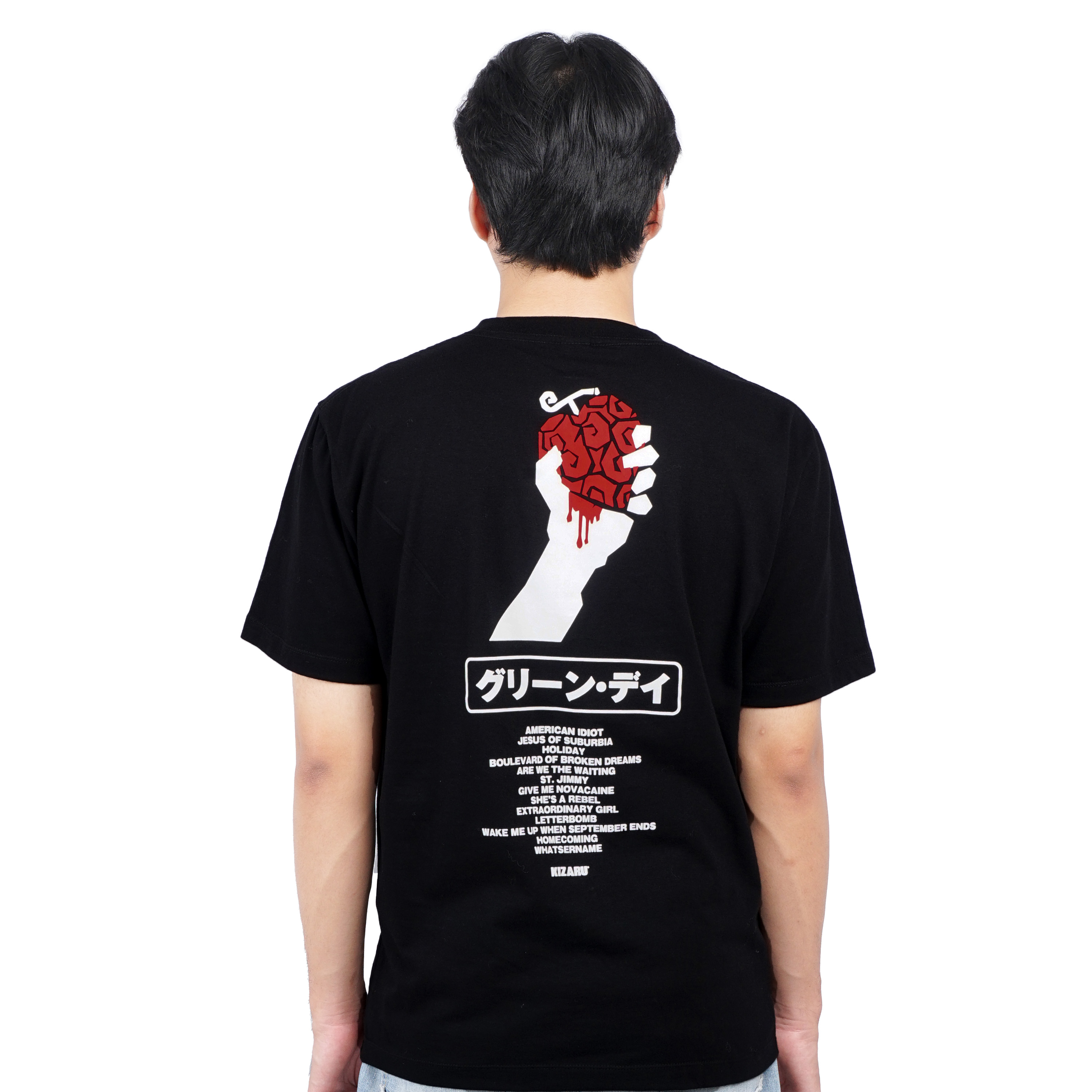 Kizaru GREEN DAY เสื้อยืดวง DEVIL FRUIT | Shopee Thailand