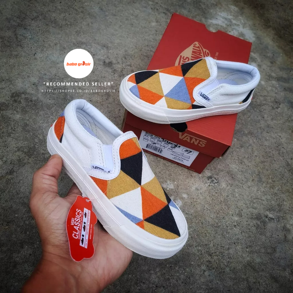 vans-slip-on-kids-นําเข้า-พรีเมี่ยม-ผ้าใบ-ด้านบน-วาฟเฟิล-dt-ดอกยาง-กันลื่น-ดอกยางด้านนอก-แท็ก-ผลิตในประเทศจีน-ราคา