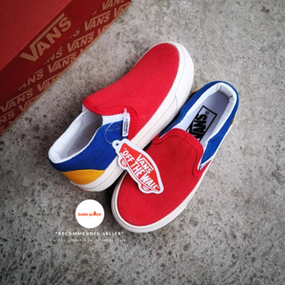 Vans Slip On KIDS รองเท้าผ้าใบลําลอง กันลื่น พรีเมี่ยม นําเข้าจากจีน สําหรับเด็ก