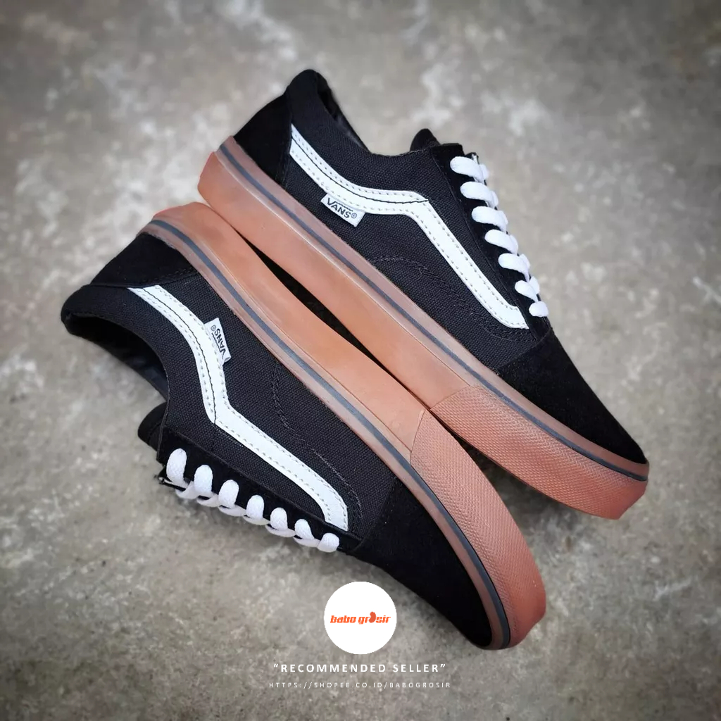 vans-oldskool-black-white-gum-classic-premium-รองเท้าผ้าใบ-ราคาพิเศษ-สําหรับผู้ชาย-และผู้หญิง