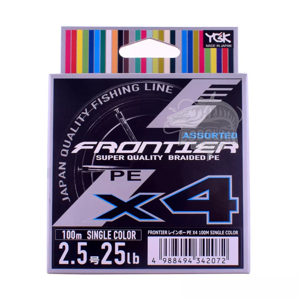 Ygk Frontier Single Color X4 100M PE String เลือกตกปลา Dodolan Size ...