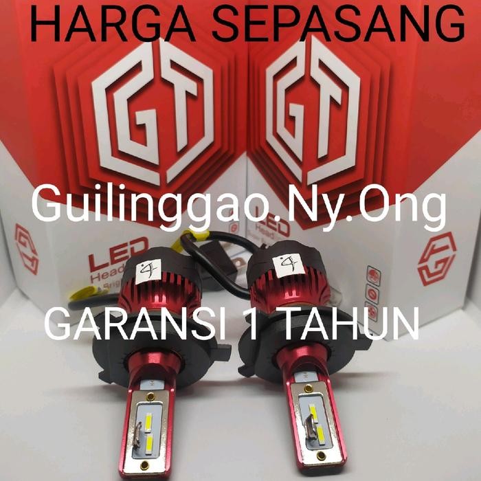 LED GT LIGHT LED H4 LOW & HI BEAM HEADLIGHTS. ซุปเปอร์ไบร์ท. ไฟ LED ...