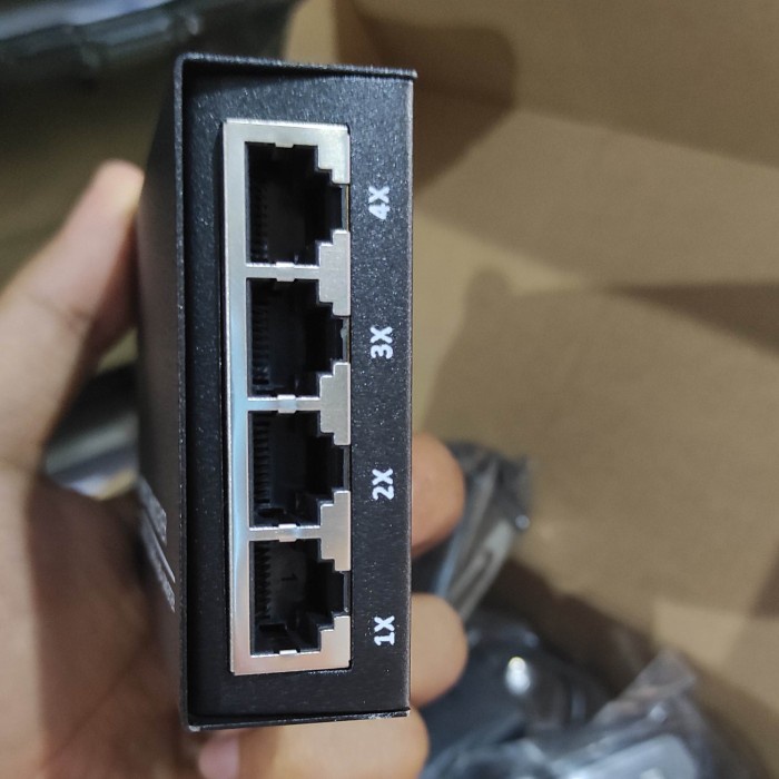 OPTIC TO LAN 4 PORT FIBER CONVERTER MEDIA / FO TO RJ45 พร้อม ETHERNET ...