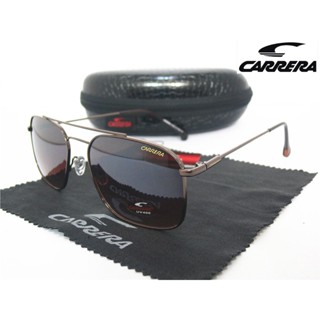 พร้อมส่ง! Carrera แว่นตากันแดด ทรงสี่เหลี่ยม โลหะ สไตล์เรโทร สําหรับผู้ชาย ผู้หญิง C-44 พร้อมกล่อง