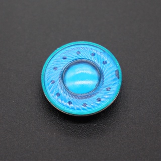 15.4mm Earphones Speaker Unit High-end PET blue diamond Diaphragm Carbon nanotubes 32 Ohm Resin diaphragm HiFi Flat Earphones DIY Earphones Drivers