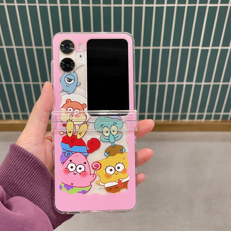 เคสโทรศัพท์มือถือ-แบบฝาพับ-สําหรับ-oppo-find-n2-flip-5g-pc