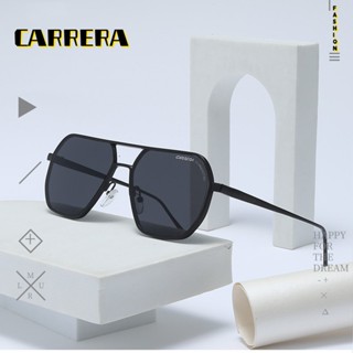 Carrera แว่นตากันแดด กรอบโลหะ หลายเหลี่ยม สไตล์เรโทร สําหรับผู้ชาย และผู้หญิง Unisex C36