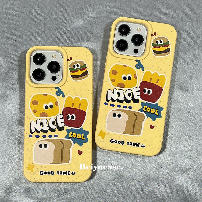 เคสโทรศัพท์มือถือ-ลายการ์ตูนขนมปังเฟรนช์ฟรายส์น่ารัก-สําหรับ-iphone-apple-14-13promax-11-12-xs-xr-78