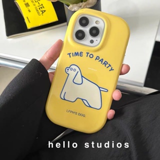 ใหม่ เคสโทรศัพท์มือถือ ลายการ์ตูนลูกสุนัขน่ารัก สร้างสรรค์ สําหรับ Iphone Apple 14 13 14promax 11