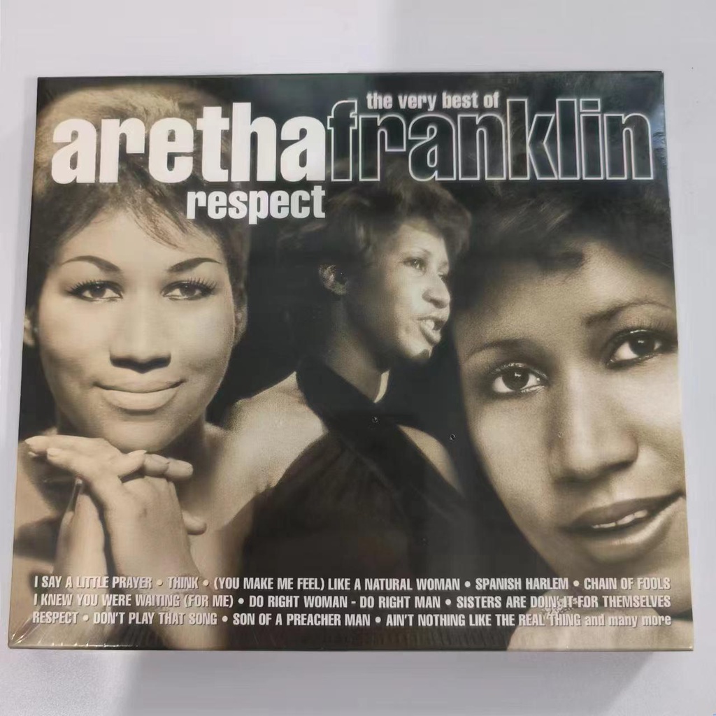 แผ่น Cd อัลบั้ม Aretha Franklin Respect The Very Best Of Selected ...