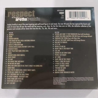 แผ่น Cd อัลบั้ม Aretha Franklin Respect The Very Best of Selected ...