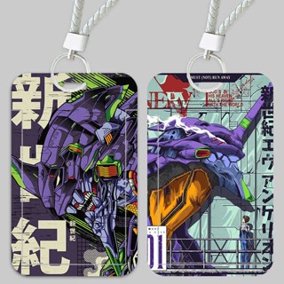 cardholder holder card EVA Neon Genesis Evangelion Card, Student Campus บัตรรับประทานอาหาร, บัตรรถบัส, ใบรับรองการทำงาน, ป้าย, ฝาครอบป้องกัน