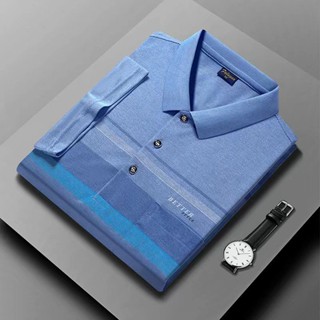 Spot 0 yuan free transportation] pocket POLO shirt mens moisture absorption, perspiration, light, thin, breathable, soft, quick-dry summer mens wrinkle-resistant short-sleeved popular t-shirt leisure refreshing business dad clothes