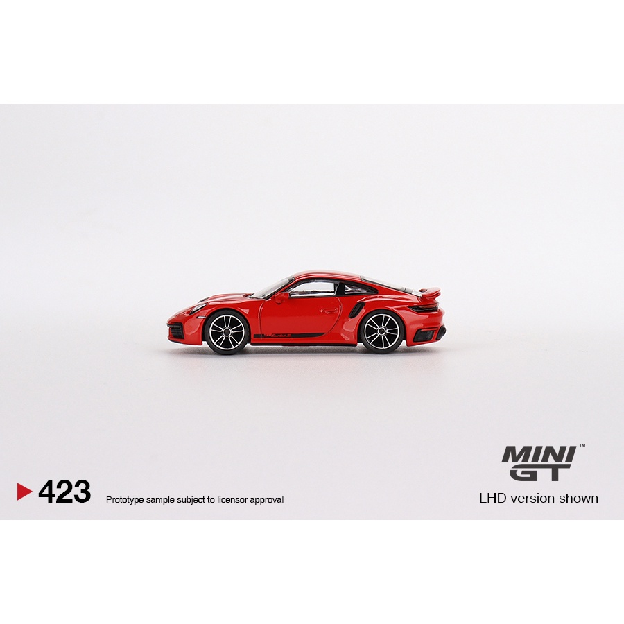 authentic-mini-gt-1-64-รถรุ่น-die-cast-423-porsche-911-turbo-s-guards-red-lhd