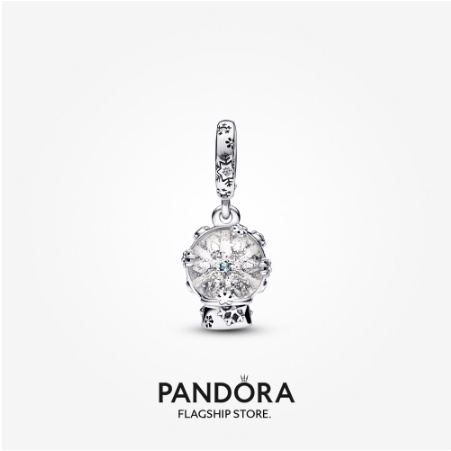 pandora-จี้ห้อย-รูปเกล็ดหิมะ-และลูกโลก