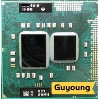 โปรเซสเซอร์แล็ปท็อป CPU i5-580M (3M Cache, 2.66GHz ~ 3.33Ghz, i5 580M , SLC28 ) PGA988 HM55 PM55 HM57 QM57