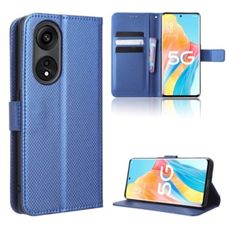 เคสโทรศัพท์หนัง PU ฝาพับ พร้อมช่องใส่บัตร สําหรับ OPPO Reno8 T 5G Reno 8T Reno8T 5G