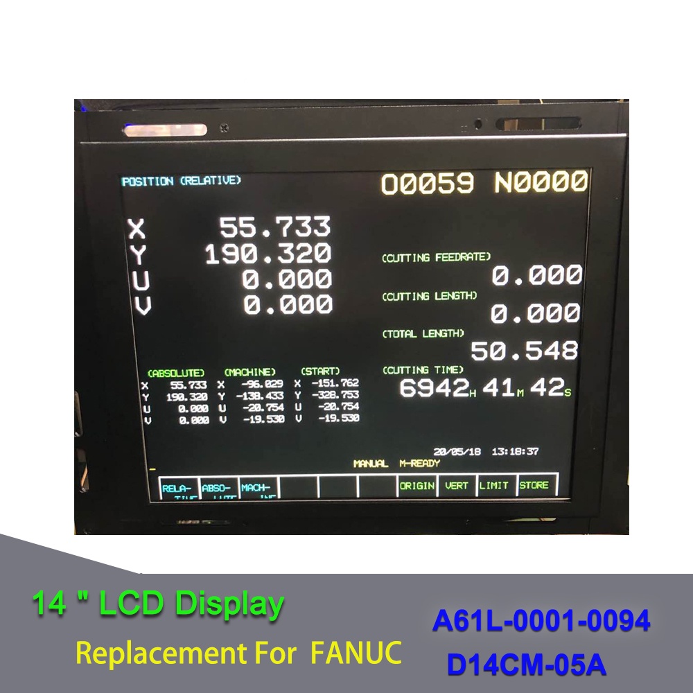หน้าจอ-lcd-14-นิ้ว-a61l-0001-0094-tx-1450-d14cm-05a-สําหรับ-fanuc-cnc-machine-crt-monitor