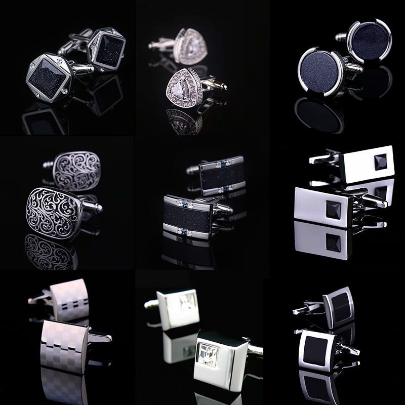 spot-high-quality-french-cufflink-mens-british-suit-shirt-cufflink-high-grade-crystal-diamond-shirt-button-cuff-nail