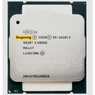 โปรเซสเซอร์ CPU E5-2620V3 E5-2620 V3 E5 2620V3 LGA2011-3 2.4GHZ 22nm 85W