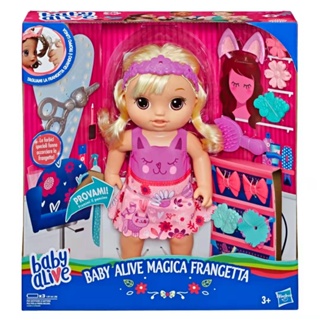 Baby Alive Snip ‘n Style Baby Blonde Hair Talking Doll E5241 Baby Alive Snip n Style ตุ๊กตาพูดได้ สีบลอนด์ E5241