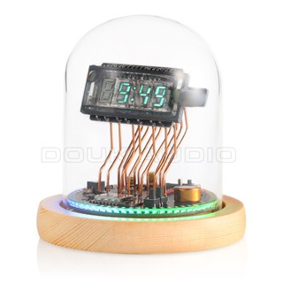 นาฬิกา VFD วินเทจ WIFI RGB LED บ้าน Mantel และชั้นวางนาฬิกาอ้างอิง Nixie Tube นาฬิกา