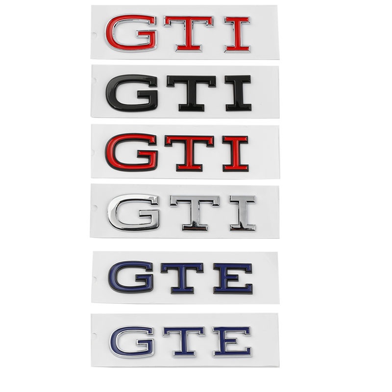 volkswagen-ใหม่-สติกเกอร์-ลายตัวอักษร-volkswagen-golf-gti-gte-สีดํา-สําหรับติดตกแต่ง-golf-8-gti-tail-mark-golf-6-golf-7-7-5