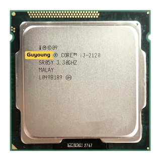 โปรเซสเซอร์ CPU I3 2120 3.3GHz 3MB แกนคู่ ซ็อกเก็ต 1155 65W I3-2120