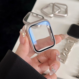 กระจก และฝาครอบ อุปกรณ์เสริม สําหรับ Apple Watch Series 8 7 6 SE 5 4 3 IWatch 45 มม. 41 มม. 44 มม. 40 มม. 42 มม. 38 มม.