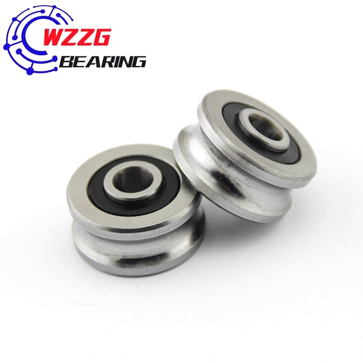 WZZG V17 U-Shaped Groove Guide Rail แบริ่งลูกกลิ้ง SG10 SG15 SG20 SG66 ...