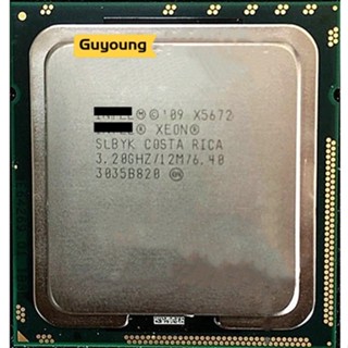 โปรเซสเซอร์ CPU X5672 3.2GHz LGA1366 12MB L3 95W Cache Quad Core