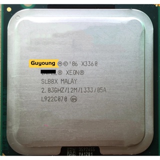 ซีพียู X3360 Quad-Core 2.83GHz LGA 775 95W 12M