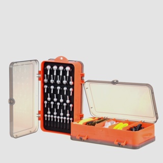 【CUNDA】 มัลติฟังก์ชั่นสองด้าน กล่องเก็บอุปกรณ์ตกปลา กล่องใส่เหยื่อตกปลา Fishing Tackle Box กล่องเคส สําหรับใส่จัดเก็บเหยื่อตกปลา อุปกรณ์เสริม กล่องอเนกประสงค์ กล่องใส่เหยื่อปลอม กล่องใส่เหยื่อปลอม และ อุปกรณ์ตกปลาเอนกประสงค์ใส่ได้ 2 ด้าน อุปกรณ์ตกปลา