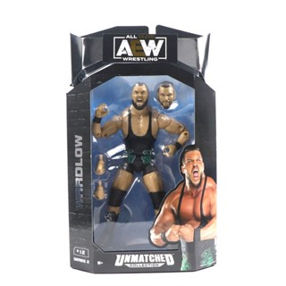 ☸¤✖WWE ตุ๊กตาเคลื่อนย้ายได้โมเดลแหวนนักมวยปล้ำนักมวยปล้ำ AEW WARDLOW ตุ๊กตา 6 นิ้วที่สามารถเคลื่อนย้ายได้