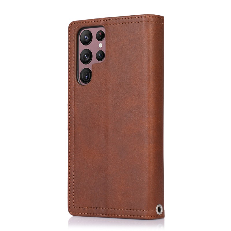เคสโทรศัพท์หนัง-pu-ฝาพับ-พร้อมช่องใส่บัตร-และสายคล้อง-สําหรับ-samsung-galaxy-s23-s22-s21-s20-ultra-plus-note-20-ultra