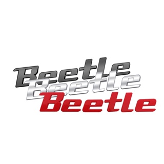 สติกเกอร์โลหะ ลายโลโก้ Beetle 3D สําหรับติดตกแต่งรถยนต์ 1 ชิ้น
