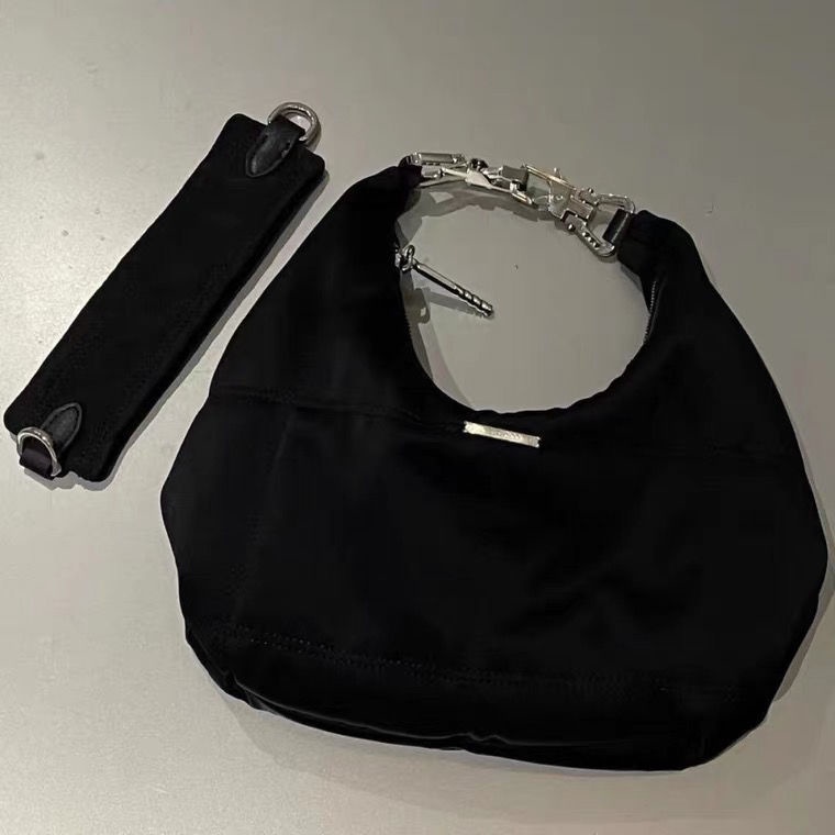 กระเป๋าสำหรับผู้หญิง-กระเป๋าถือ-กระเป๋าสะพายข้าง-ใหม่-สีดำ-ย้อนยุค-แฟชั่นสบาย-ๆ-กระเป๋าจันทร์เสี้ยว