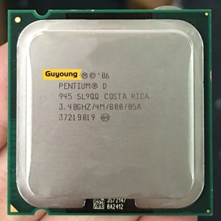 ของแท้ เดสก์ท็อป CPU PD 945 สําหรับ Pentium D 945 4M Cache 3.40 GHz 800 MHz LGA 775 P D 950 CPU PD945