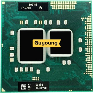 แล็ปท็อป CPU I7-620M SLBPD I7 620M 2.66G-3.33G 4M HM55 HM57 LGA 1156