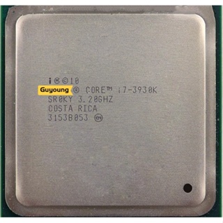 Core โปรเซสเซอร์ CPU i7 i7 3930K i7-3930K 6 แกน 3.20GHZ 15MB 32nm LGA2011