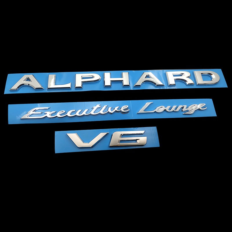 สติกเกอร์-pvc-ลายตัวอักษร-alphard-v6-สําหรับติดตกแต่งรถยนต์-toyota-alphard-tailgate