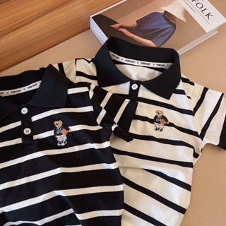 เสื้อโปโลเด็ก สีพื้นผ้าจูติ [OMNI] มีหลายไซส์ มีเก็บเงินปลายทาง Polo shirt for Kids