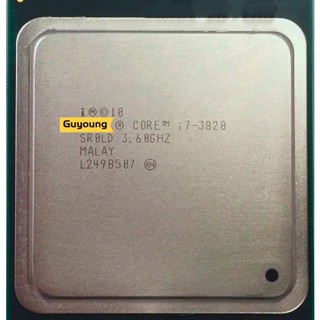 I7-3820 I7 3820 CPU Processor 3.6GHz LGA 2011 130W 32nm Quad Core scrattered pieces