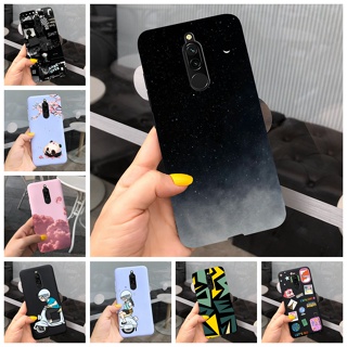 เคสโทรศัพท์มือถือแบบนิ่ม ผิวด้าน ลายการ์ตูน หรูหรา สําหรับ Xiaomi Redmi 8 Xiomi Redmi 8 Capa Redmi8 8A Pro